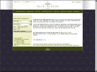 Web site www.beaconhotel.com, Beacon Hotel