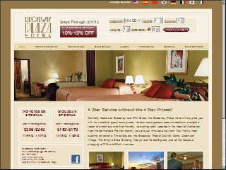 Web site www.broadwayplazahotel.com, Broadway Plaza Hotel