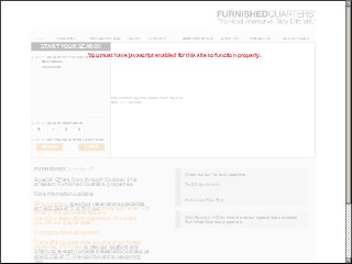 Web site www.furnishedquarters.com, Furnished Quarters