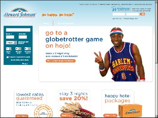 Web site www.hojo.com, Hampton Inn Manhattan-Times Sq