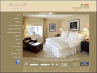 Web site www.lowellhotel.com, Lowell Hotel