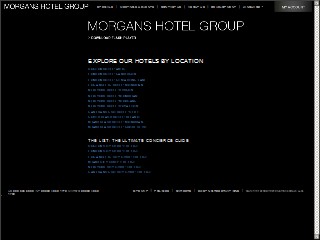 Web site www.morganshotelgroup.com, Morgans Hotel Group Co