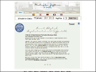 Web site www.wjhotel.com, Hotel Washington-Jefferson